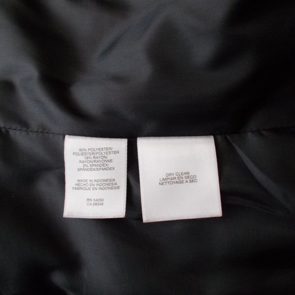 ANNE KLEIN Women Stretch Suit Jacket 6 Grey - Picture 7 of 7